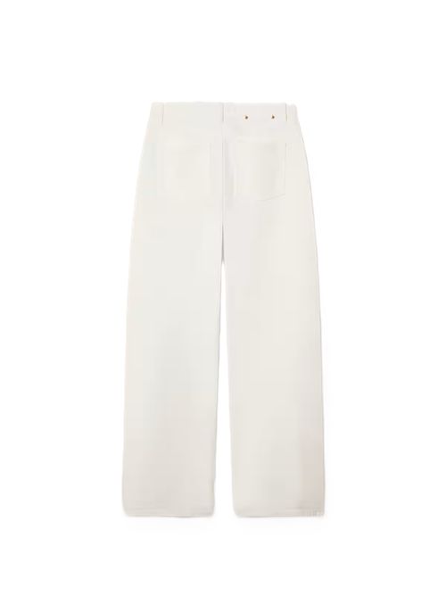 golden goose Jeans Golden boyfriend in denim bull bianco ottico Golden Goose | GWP02079P00098010190